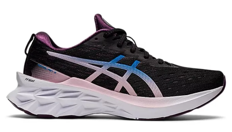 Asics Novablast 2 Black/Lake Drive